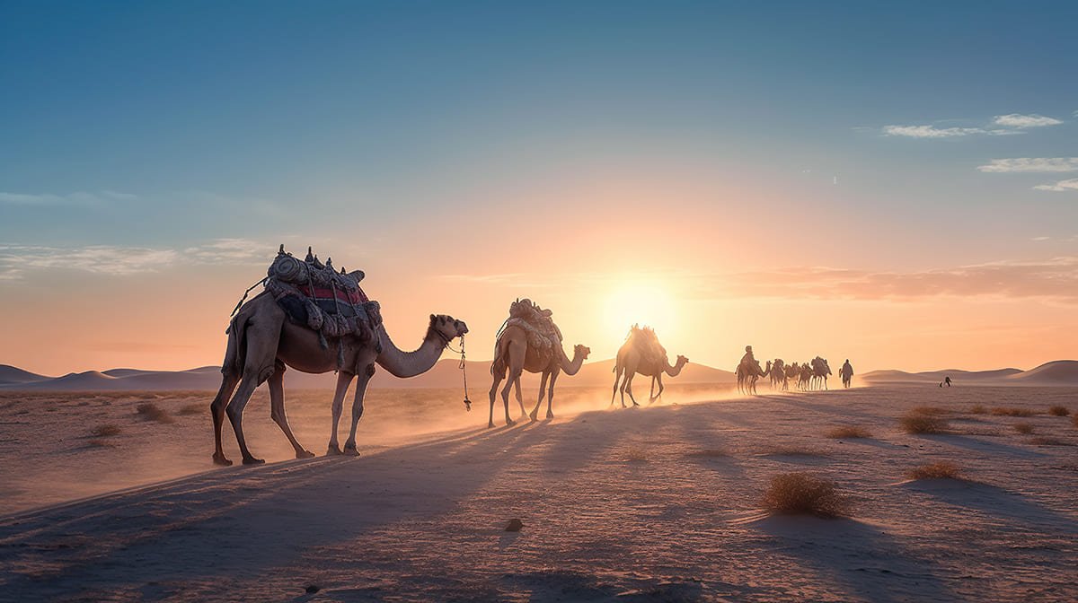 Viaja al Sahara desde Valencia. Excursión en camello.
